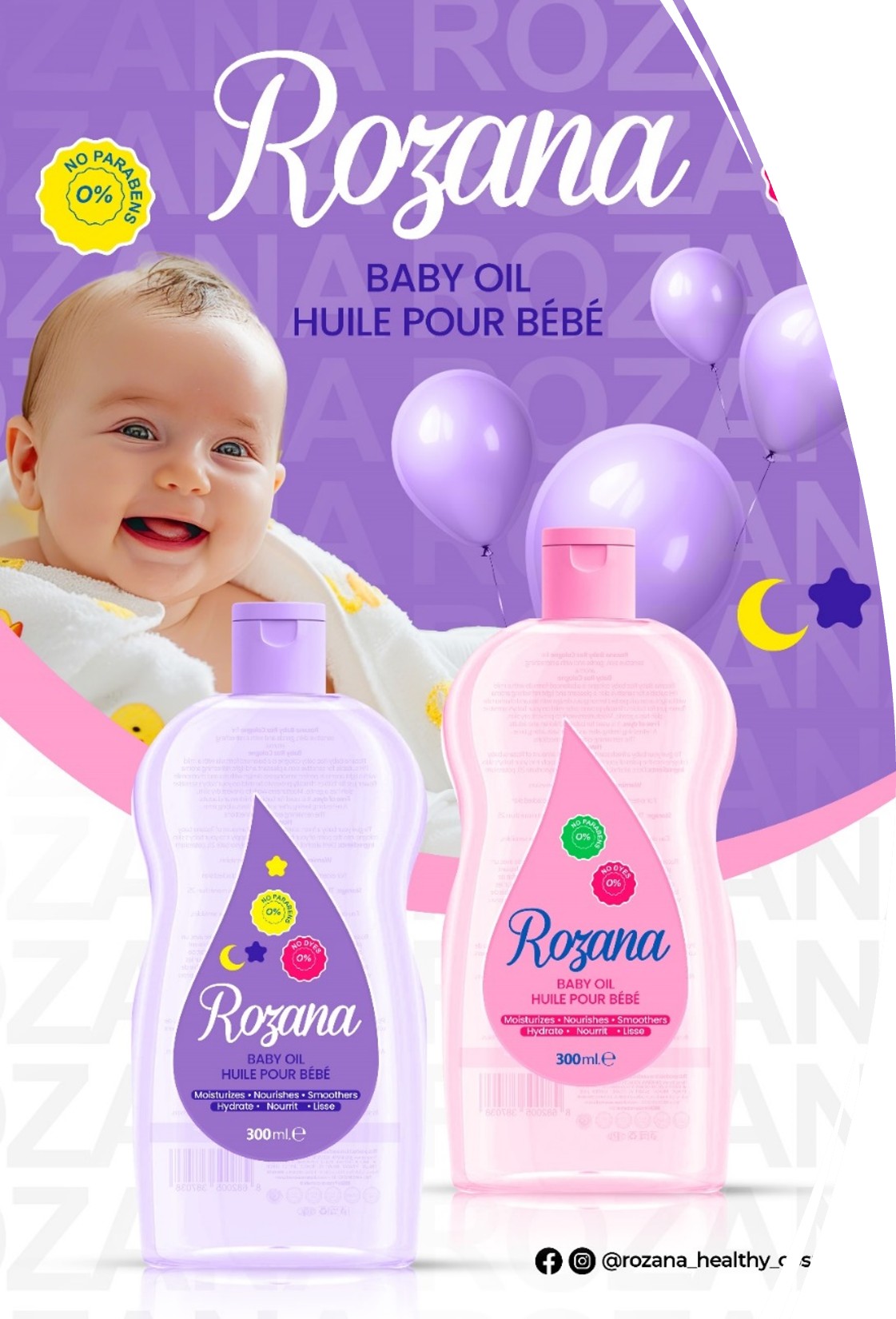 ROZANA BABY OIL